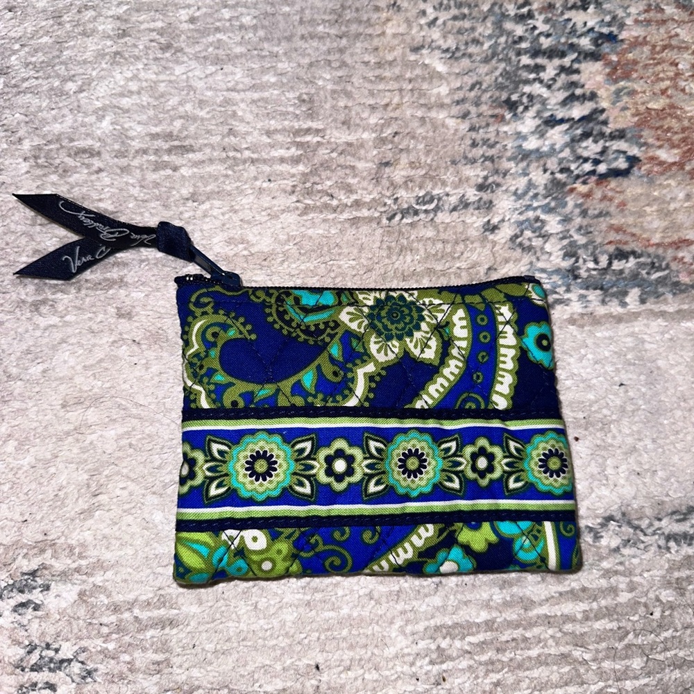 Vera Bradley Floral Paisley Cosmetic Bag